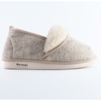 Ciepłe kapcie z filcu i wełny Naturfeet PBK2BE - komfortowe bambosze beżowe