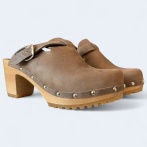 Damskie Chodaki Naturfeet DH8BR z Naturalnej Skóry Bydlęcej – Moda i Czar - Brązowe