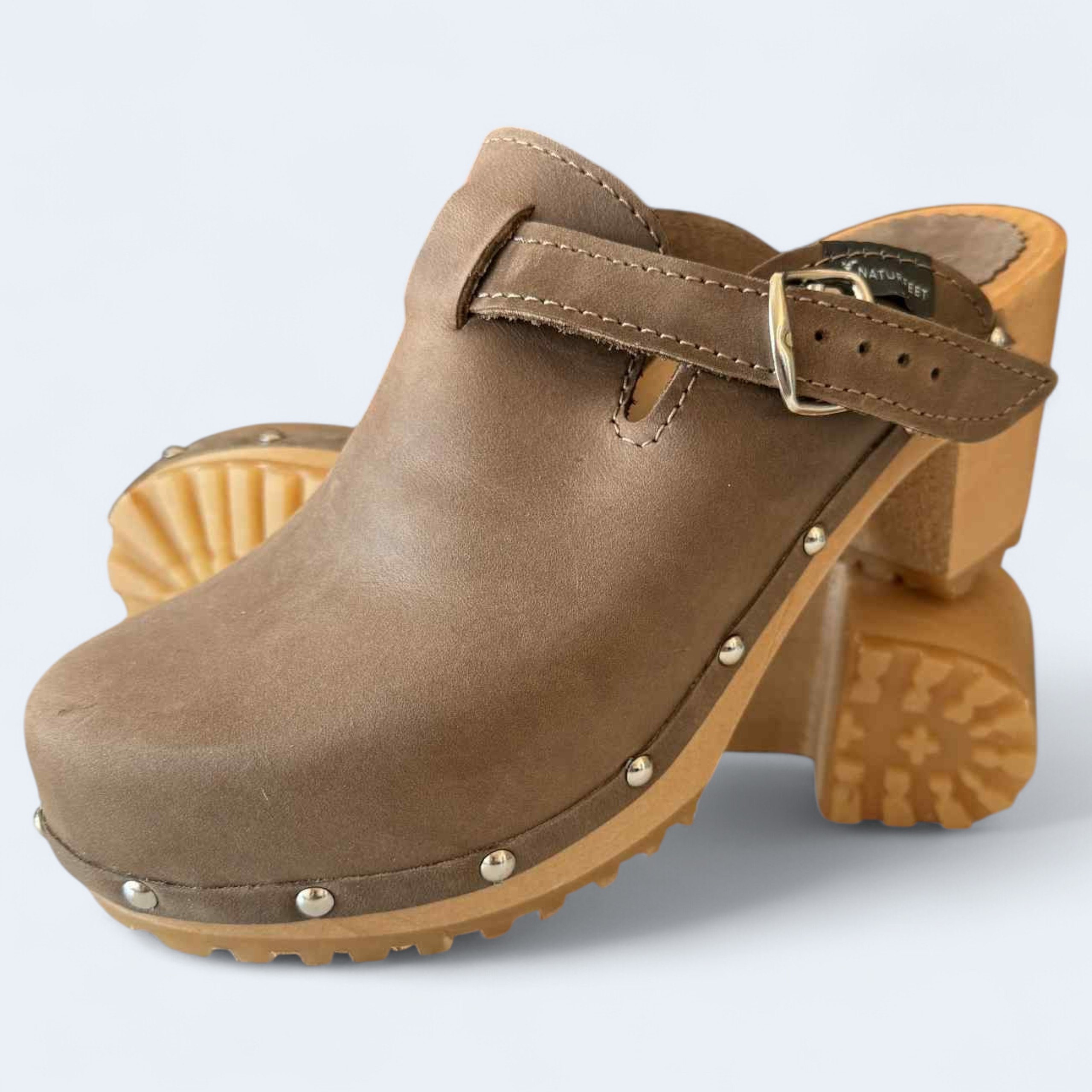 Damskie Chodaki Naturfeet DH8BR z Naturalnej Skóry Bydlęcej – Moda i Czar - Brązowe