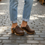 Damskie Chodaki Naturfeet DH8BR z Naturalnej Skóry Bydlęcej – Moda i Czar - Brązowe