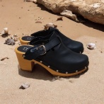 Damskie Chodaki Naturfeet DH8BL z Naturalnej Skóry Bydlęcej – Moda i Czar - Czarne