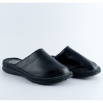 Damskie Klapki Naturfeet KKC1BL ze Skóry Naturalnej – Komfort, Styl i Oddychalność Czarne