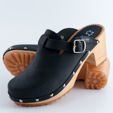 Damskie Chodaki Naturfeet DH8BL z Naturalnej Skóry Bydlęcej – Moda i Czar - Czarne