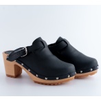 Damskie Chodaki Naturfeet DH8BL z Naturalnej Skóry Bydlęcej – Moda i Czar - Czarne