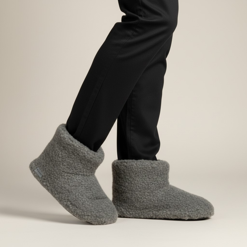 Bambosze Naturfeet BU1DA szare - zdjecie 2