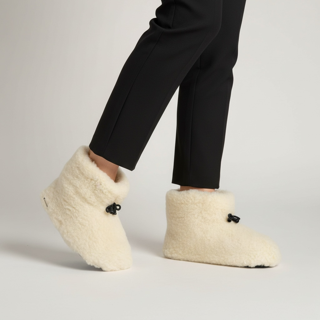 Kapcie Naturfeet BU1WH białe - zdjecie 2